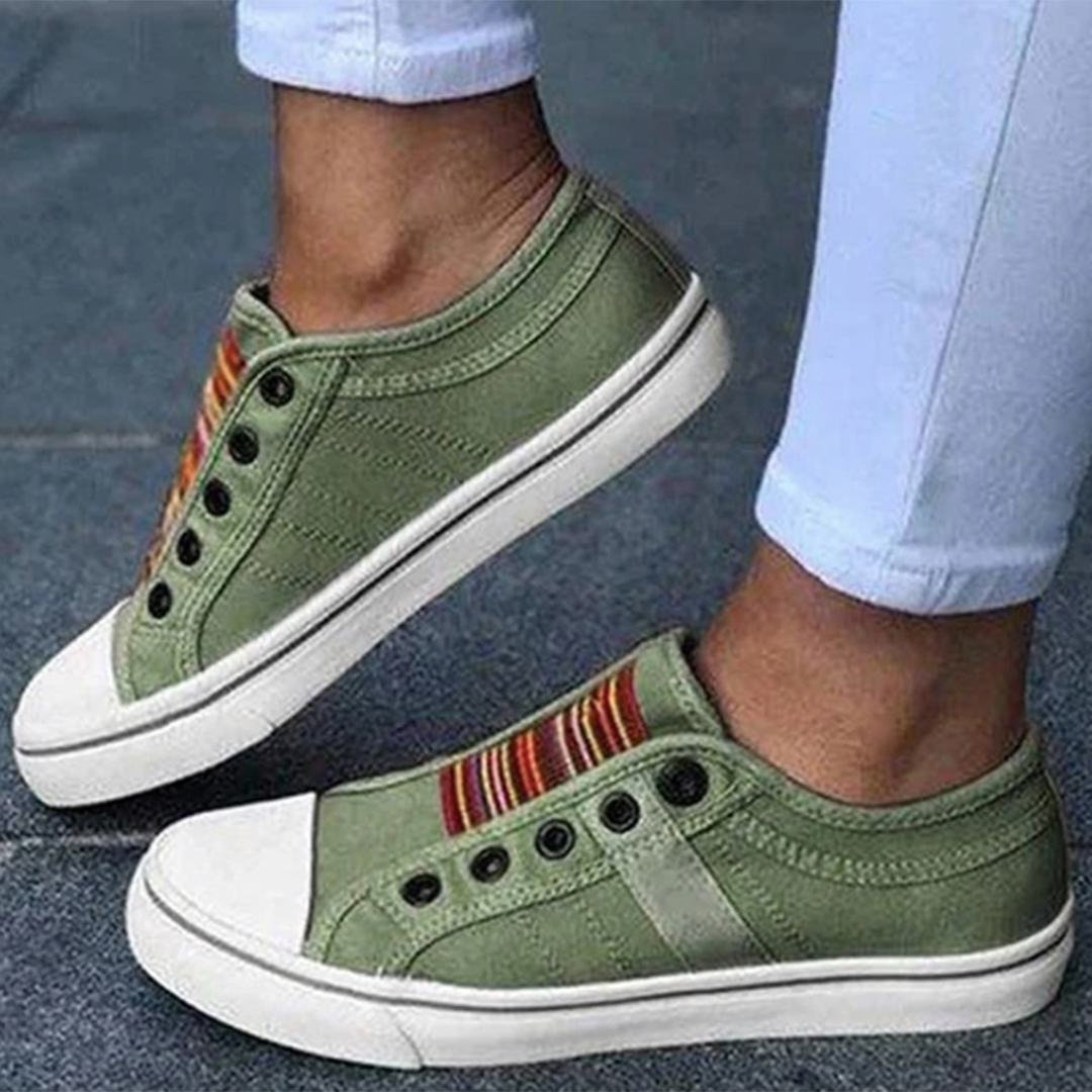 Slip-On Walking Sneakers for Women Who Move with Ease