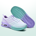 Orthopedic Walking Shoes for Women in Violet Turquoise Comfort Style