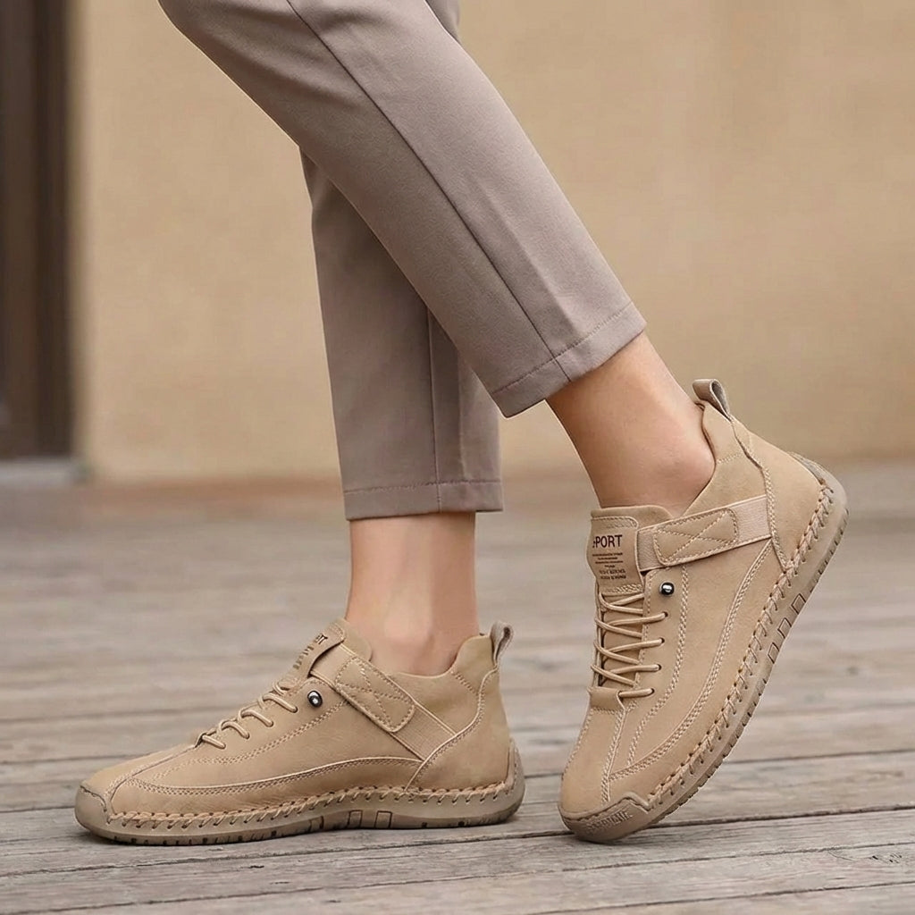Casual Lace-Up Shoes for Women – Flexible Fit & All-Day Support