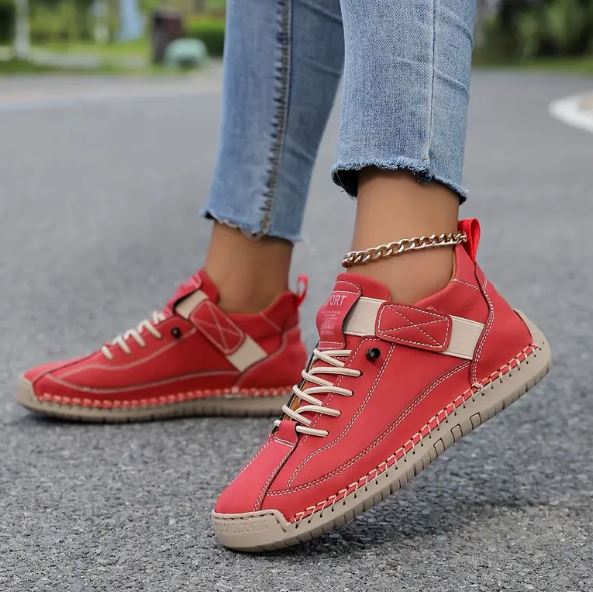 Orthopedic Slip-On Sneakers with Arch Support for All-Day Comfort