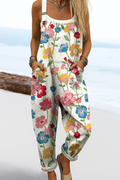 Naomie | Artistic Overall Jumpsuit