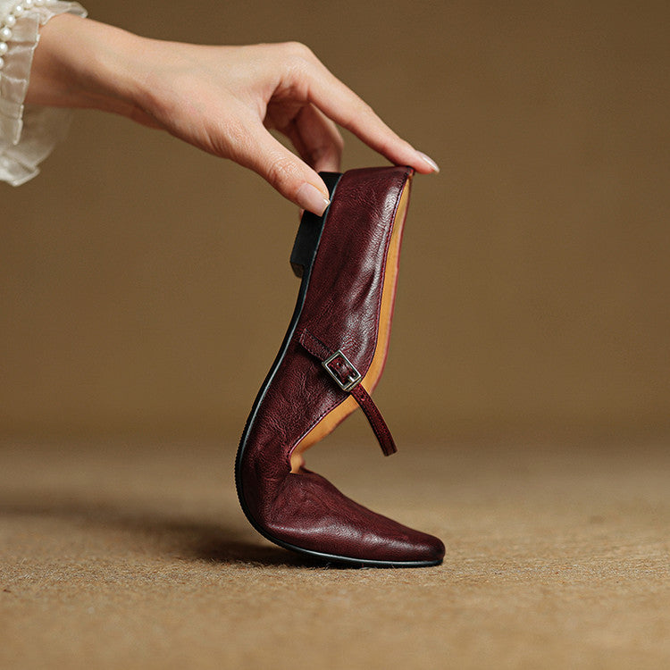 Leather Slip-On Mules for Women – Hannah