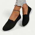 Women's Slip On Walking Shoes - Cushioned, Mesh & Comfort Fit