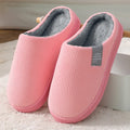Plush Cotton Slippers for Women – Cozy & Non-Slip Comfort