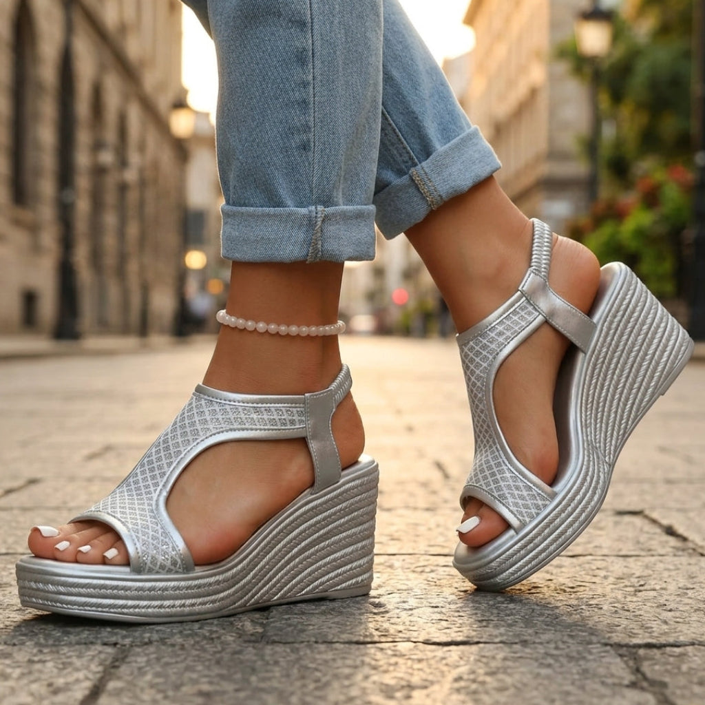 Supportive Wedge Sandals for Women – Paisley