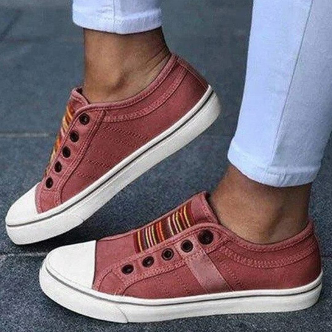 Slip-On Walking Sneakers for Women Who Move with Ease