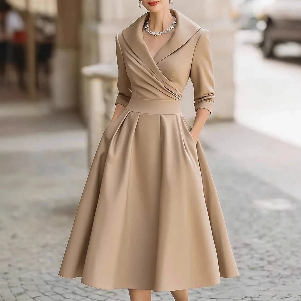 Brittany | Flattering Midi Dress