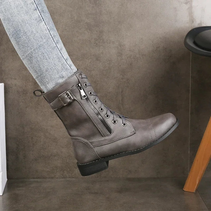 Leather Boots for Women – Brandy