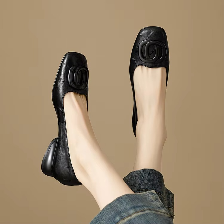 Sophia Elegant Leather Flats for Women