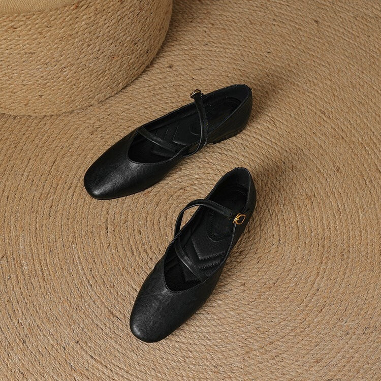 Leather Flats for Women – Elora
