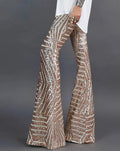 Yvonne | Glitter Flared Trousers