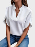 W&N | Stylish V-Neck Flowing Blouse