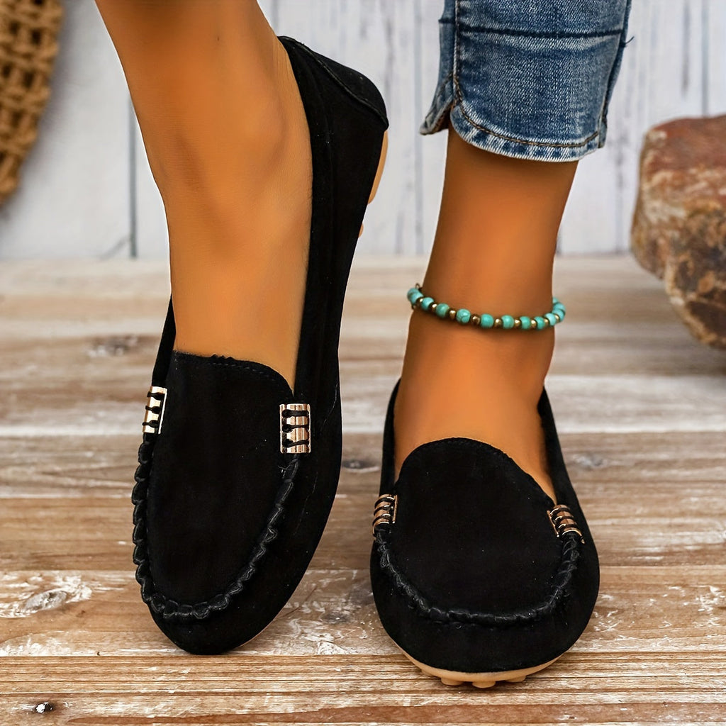 Slip-On Moccasin Loafers for Women – Effortless Comfort & Modern Style