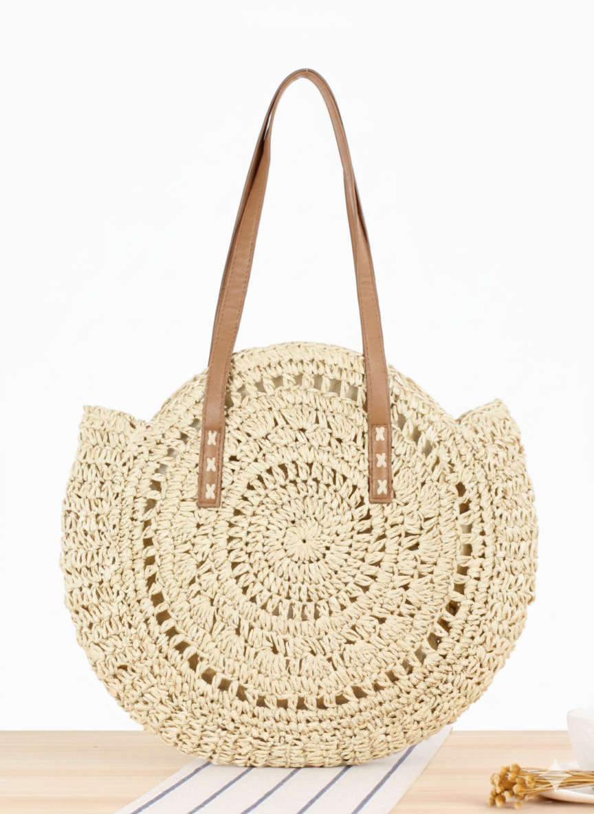 Boho Straw Bag