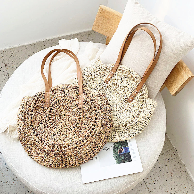 Boho Straw Bag