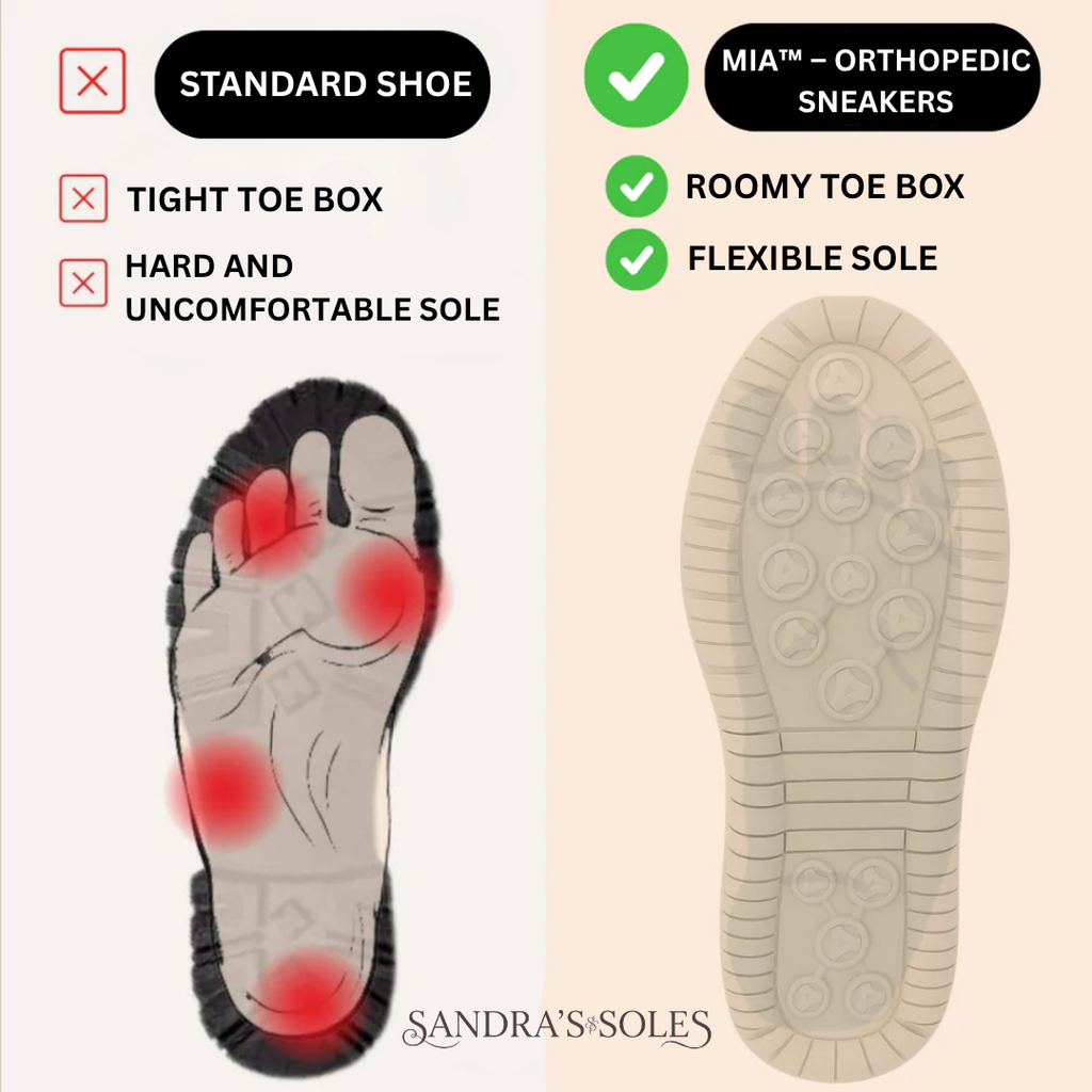 Orthopedic Slip-On Sneakers with Arch Support for All-Day Comfort