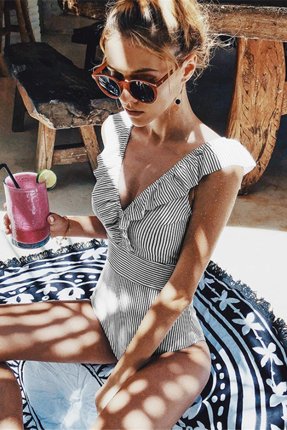 Vintage Style Bikini for Women Classic Retro Swimwear