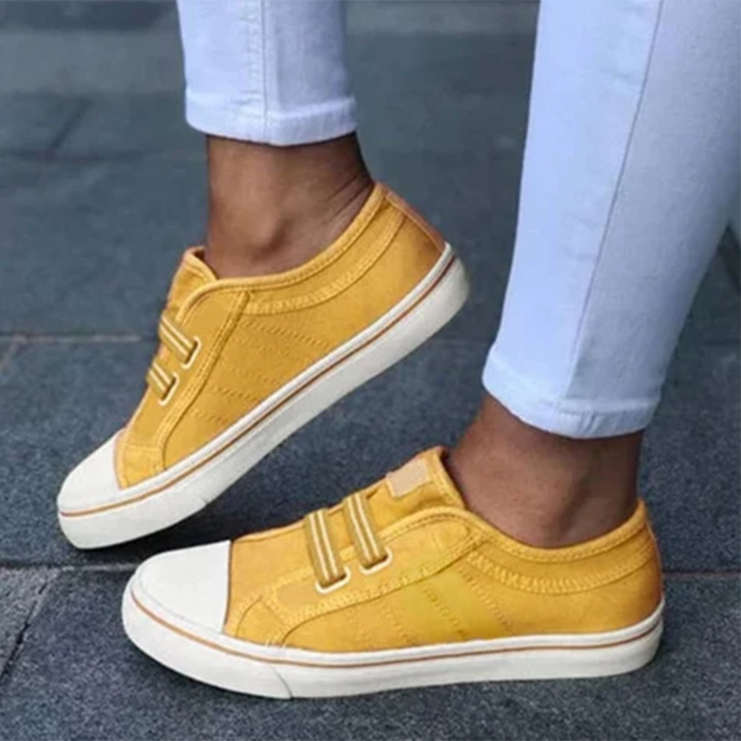 Slip-On Walking Sneakers for Women Who Move with Ease