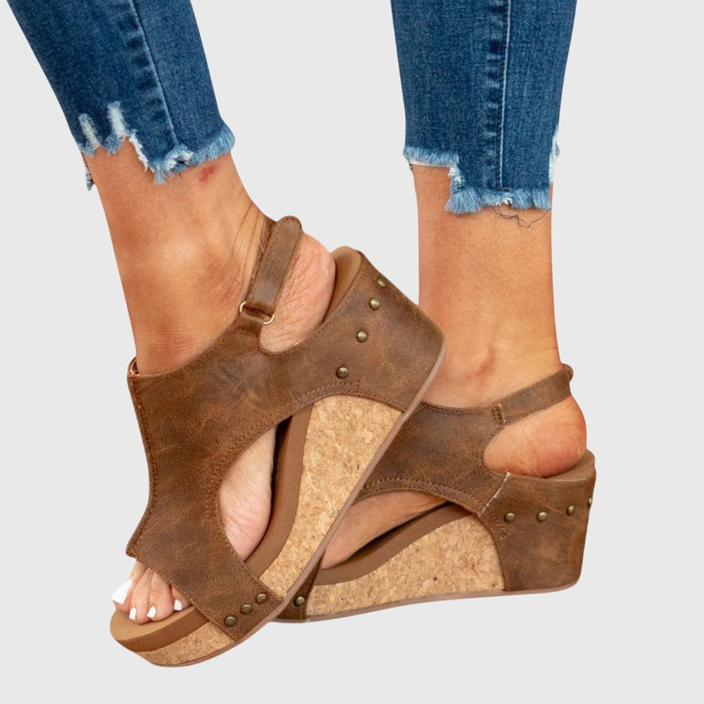 Orthopedic Sandals with Adjustable Buckle - Comfort Meets Style