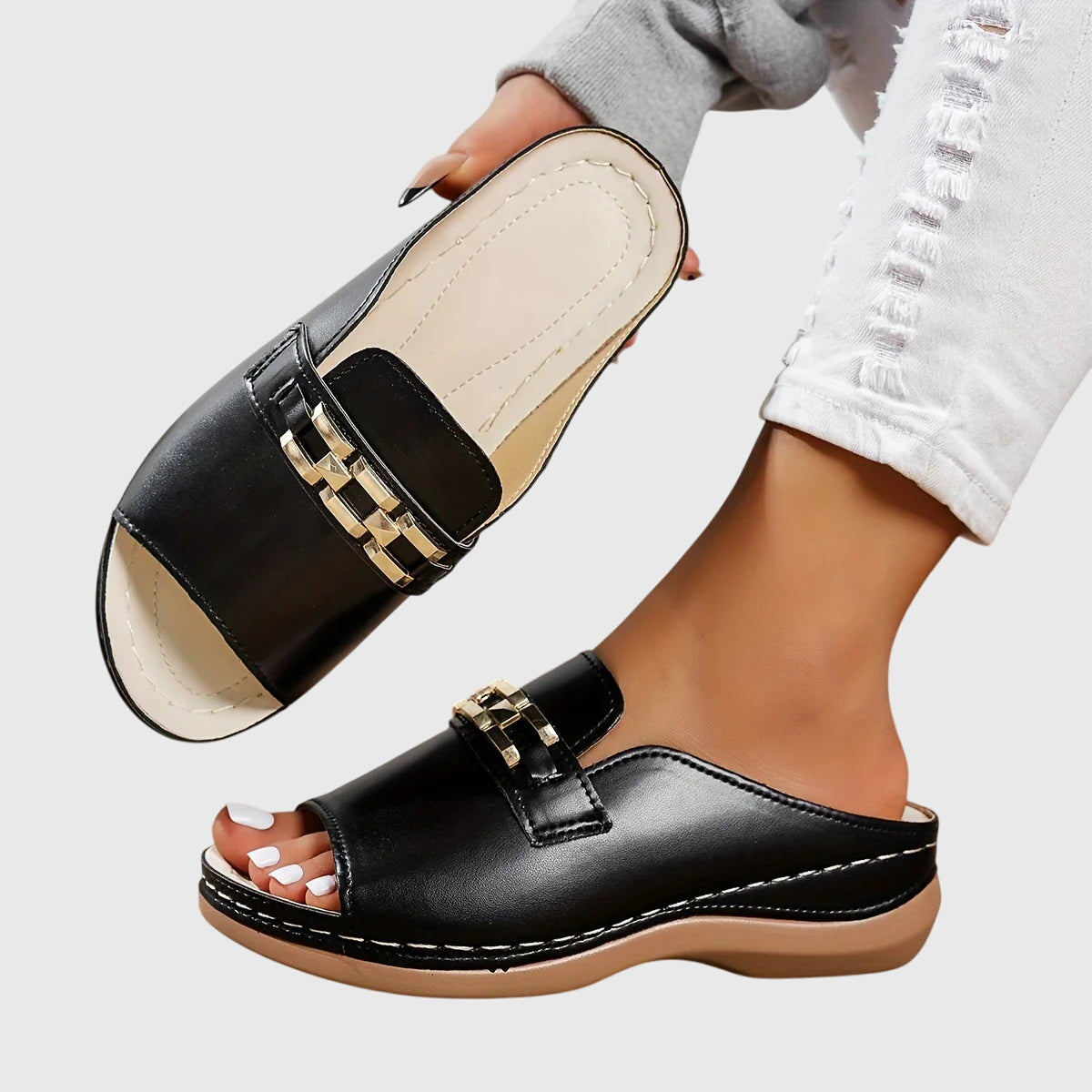 Beatrice Orthopedic Sandals: All-Day Comfort Meets Effortless Style