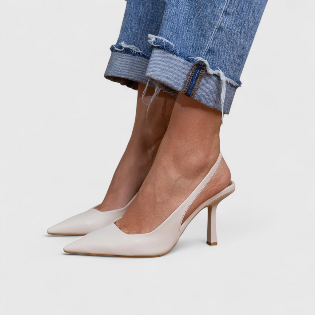 Leopard Print Heels with Orthopedic Support