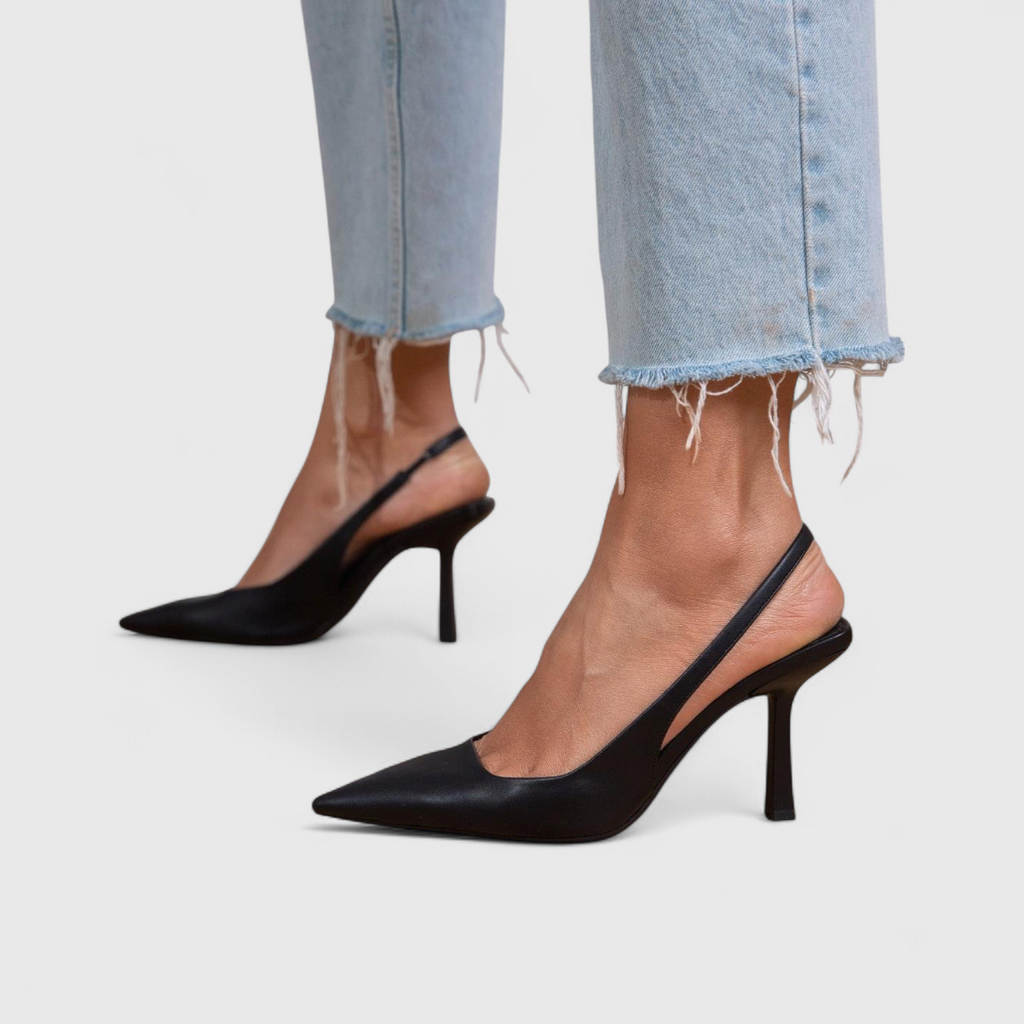 Leopard Print Heels with Orthopedic Support