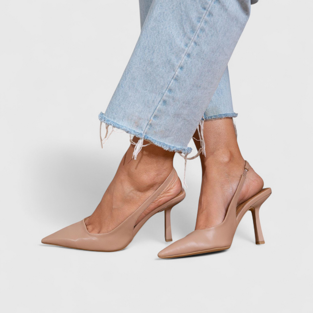 Leopard Print Heels with Orthopedic Support