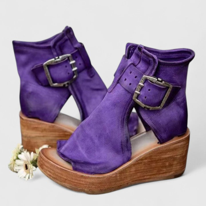 Orthopedic Wedge Sandals with Triple Arch Support for Women
