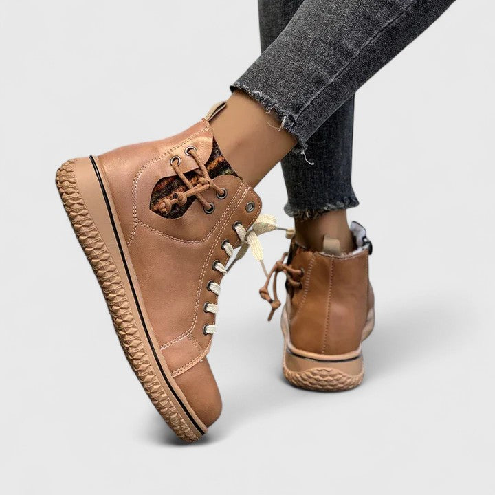 Lace-Up Ankle Boots for Women – Beatrice