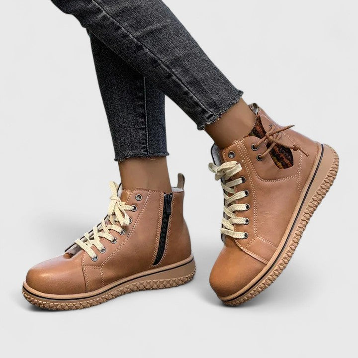 Lace-Up Ankle Boots for Women – Beatrice