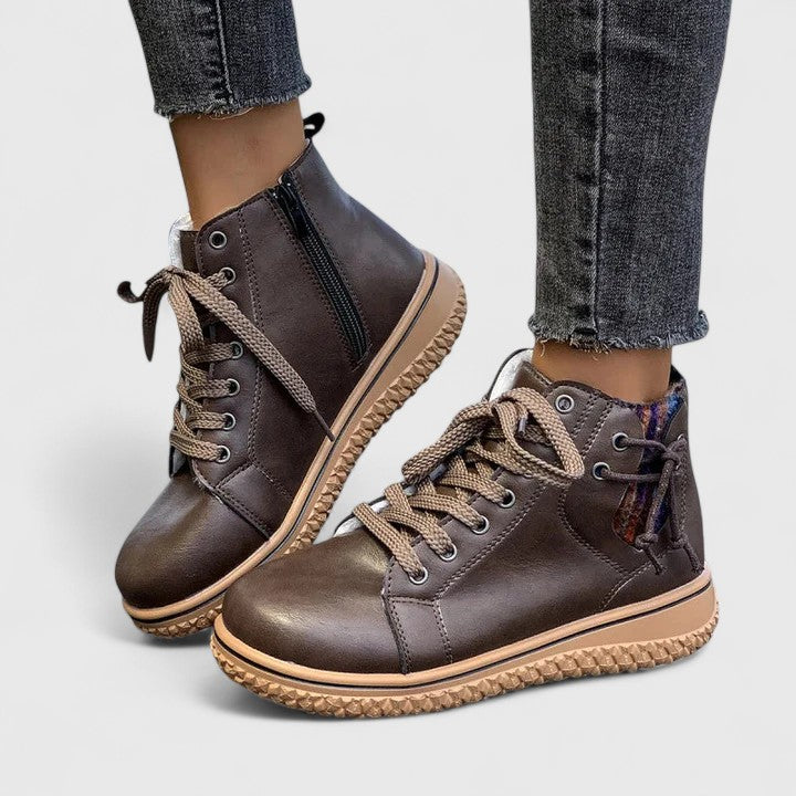 Lace-Up Ankle Boots for Women – Beatrice