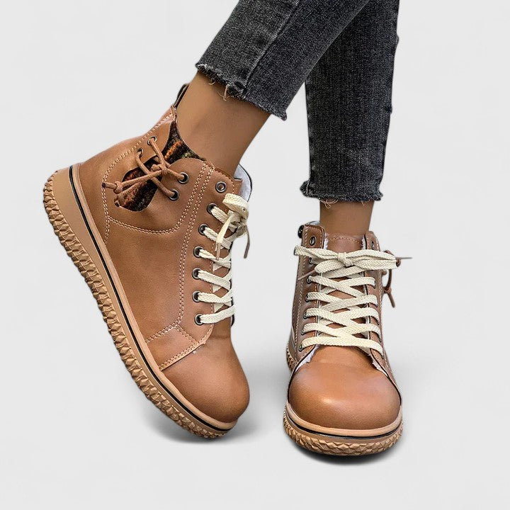 Lace-Up Ankle Boots for Women – Beatrice