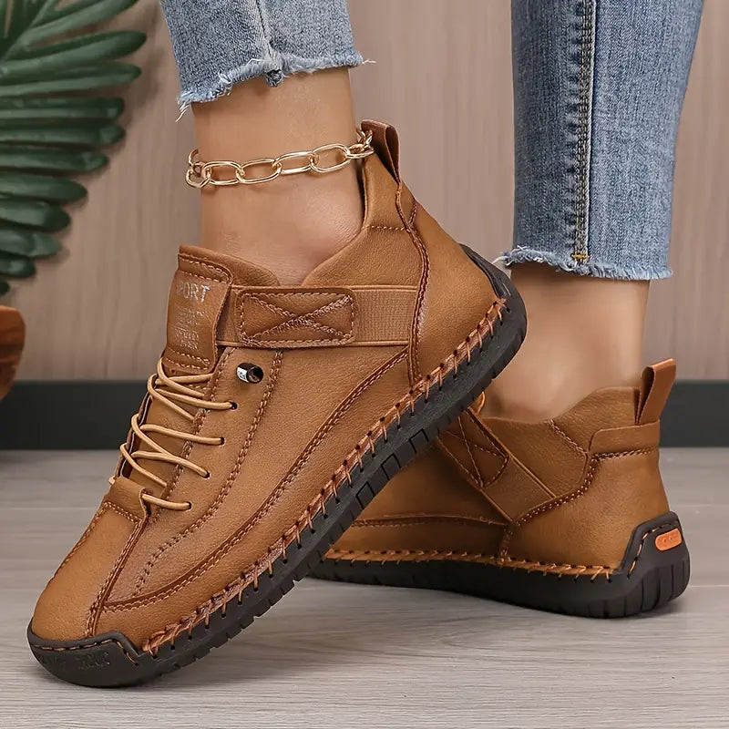 Orthopedic Slip-On Sneakers with Arch Support for All-Day Comfort