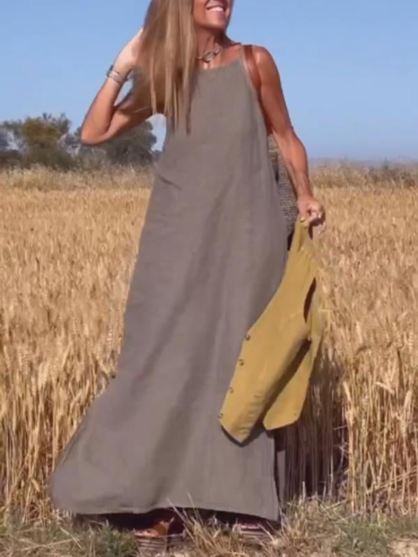 Casual women's long dress