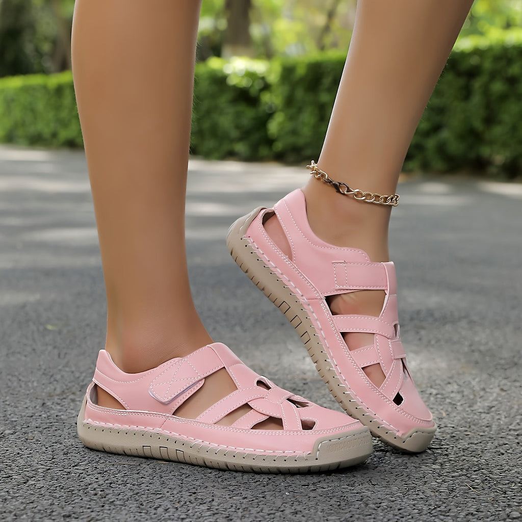 Lightweight Open Toe Summer Sandals with Cushioned Arch Support