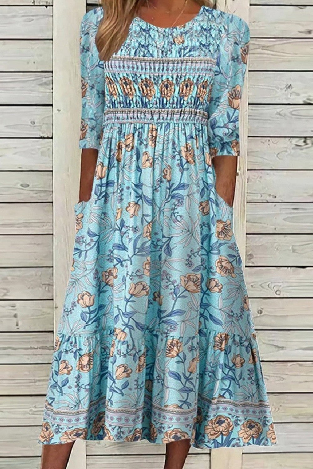 Petal Muse Dress: Effortless Spring Elegance