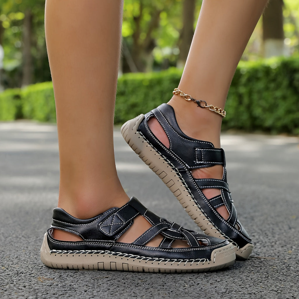 Lightweight Open Toe Summer Sandals with Cushioned Arch Support