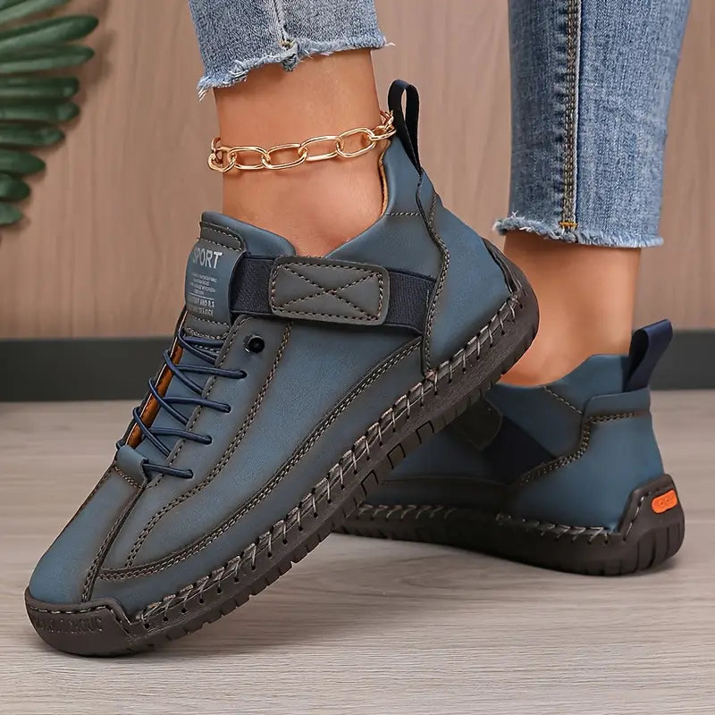Orthopedic Slip-On Sneakers with Arch Support for All-Day Comfort