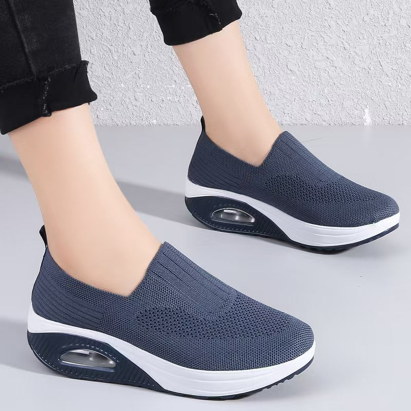 Orthopedic Walking Sneakers with Arch Support and Cushioned Comfort