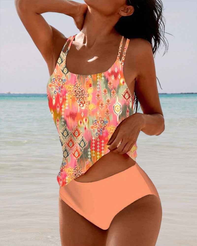 Swimsuit with Double Straps