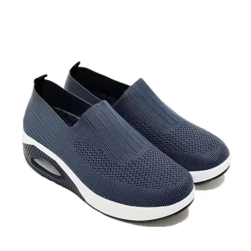 Orthopedic Walking Sneakers with Arch Support and Cushioned Comfort