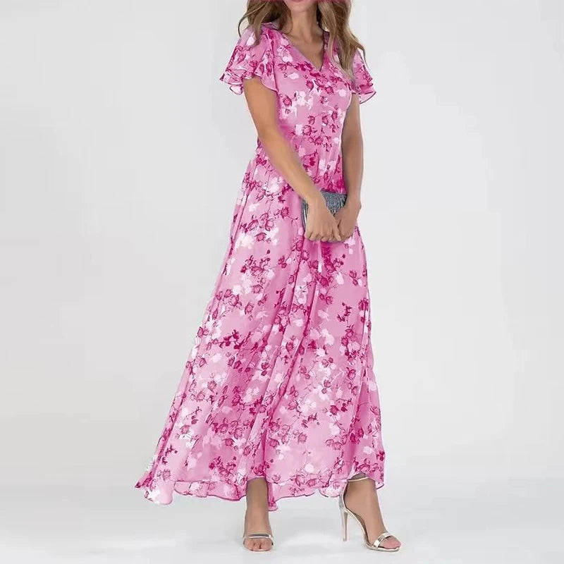 Aurelia Elegant Tummy-Flattering Dress for Women