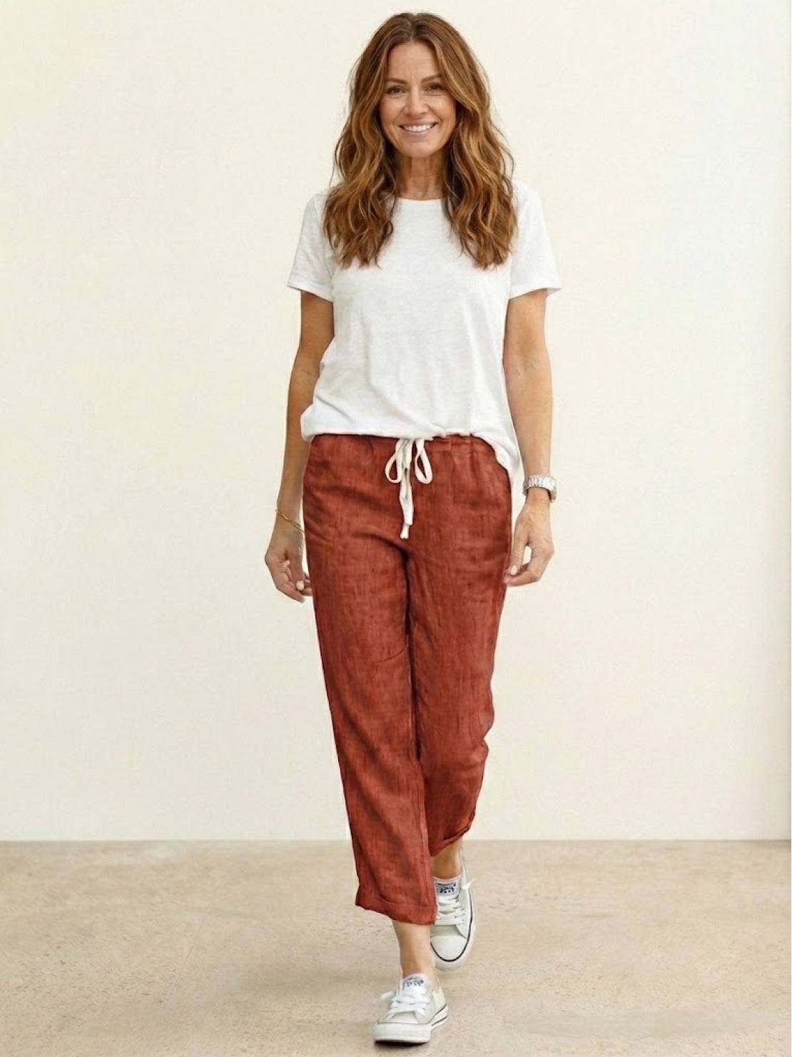 Casual Drawstring Pants for Women – Felicity