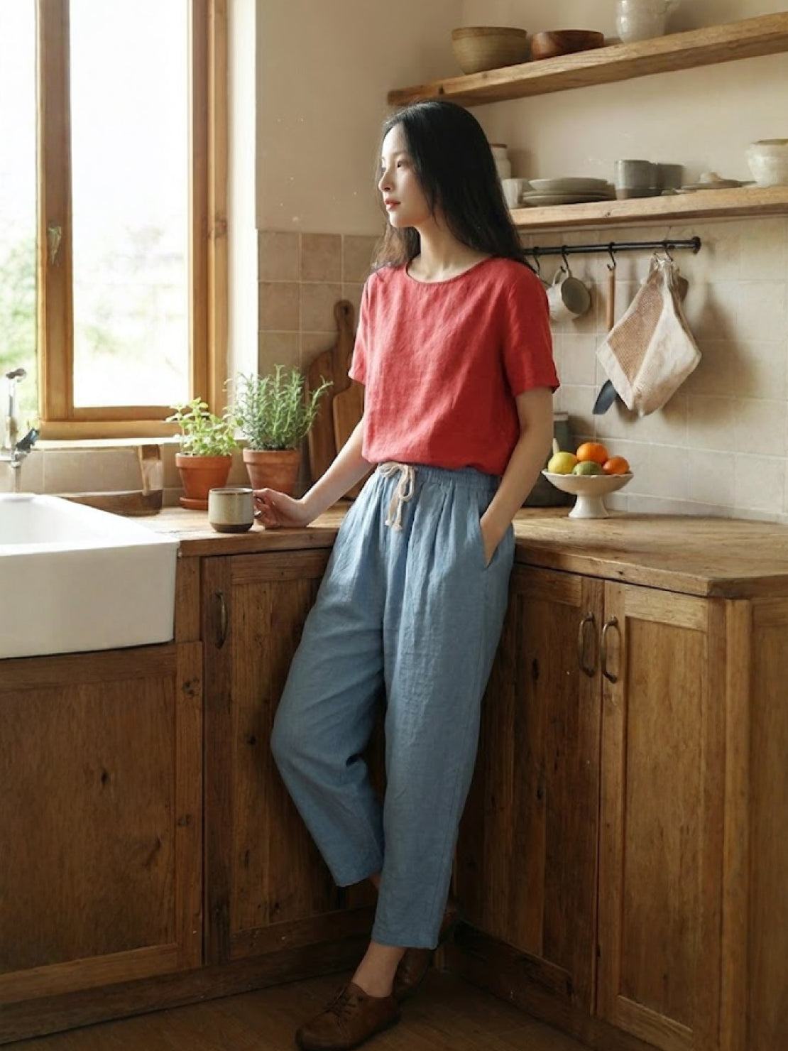 Casual Drawstring Pants for Women – Felicity