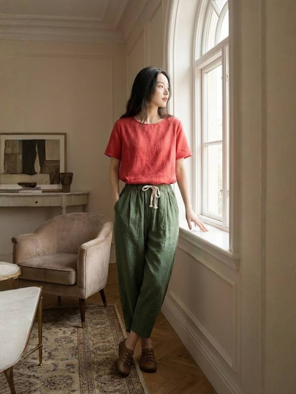 Casual Drawstring Pants for Women – Felicity