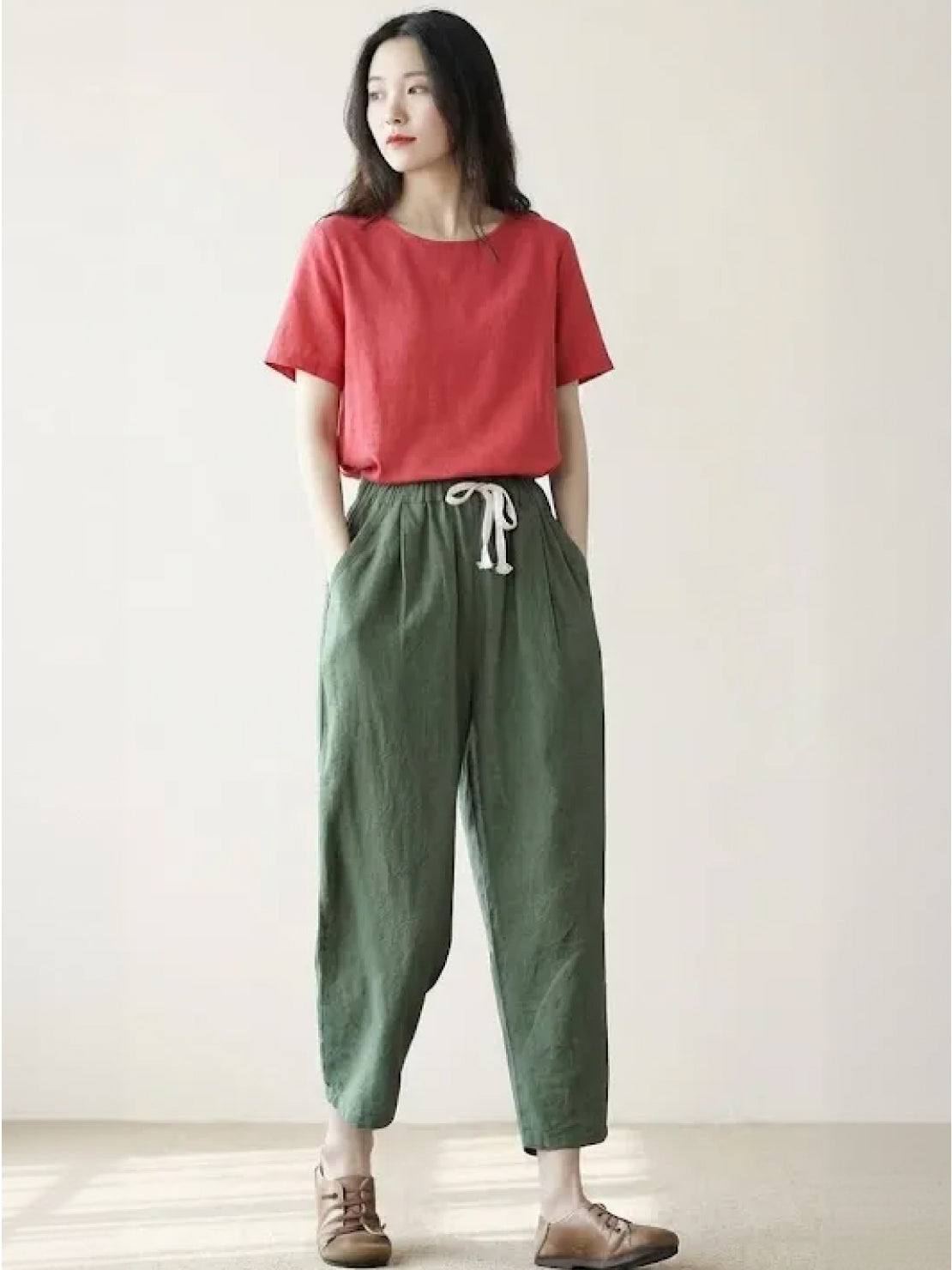 Casual Drawstring Pants for Women – Felicity