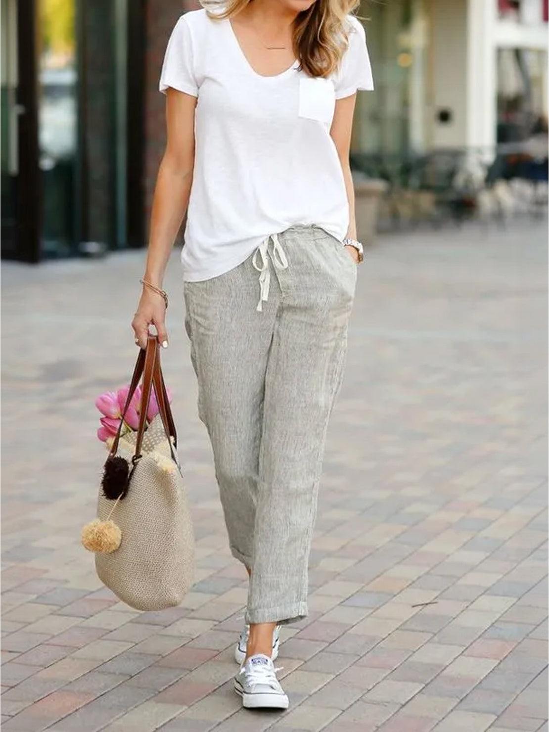 Casual Drawstring Pants for Women – Felicity