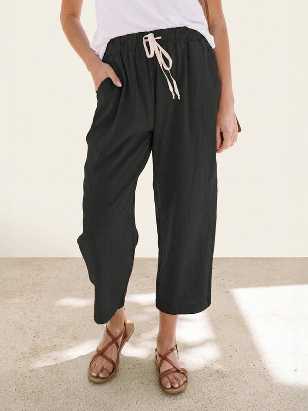 Casual Drawstring Pants for Women – Felicity