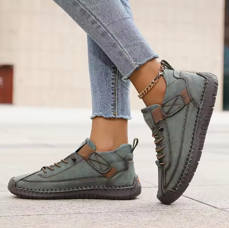 Orthopedic Slip-On Sneakers with Arch Support for All-Day Comfort