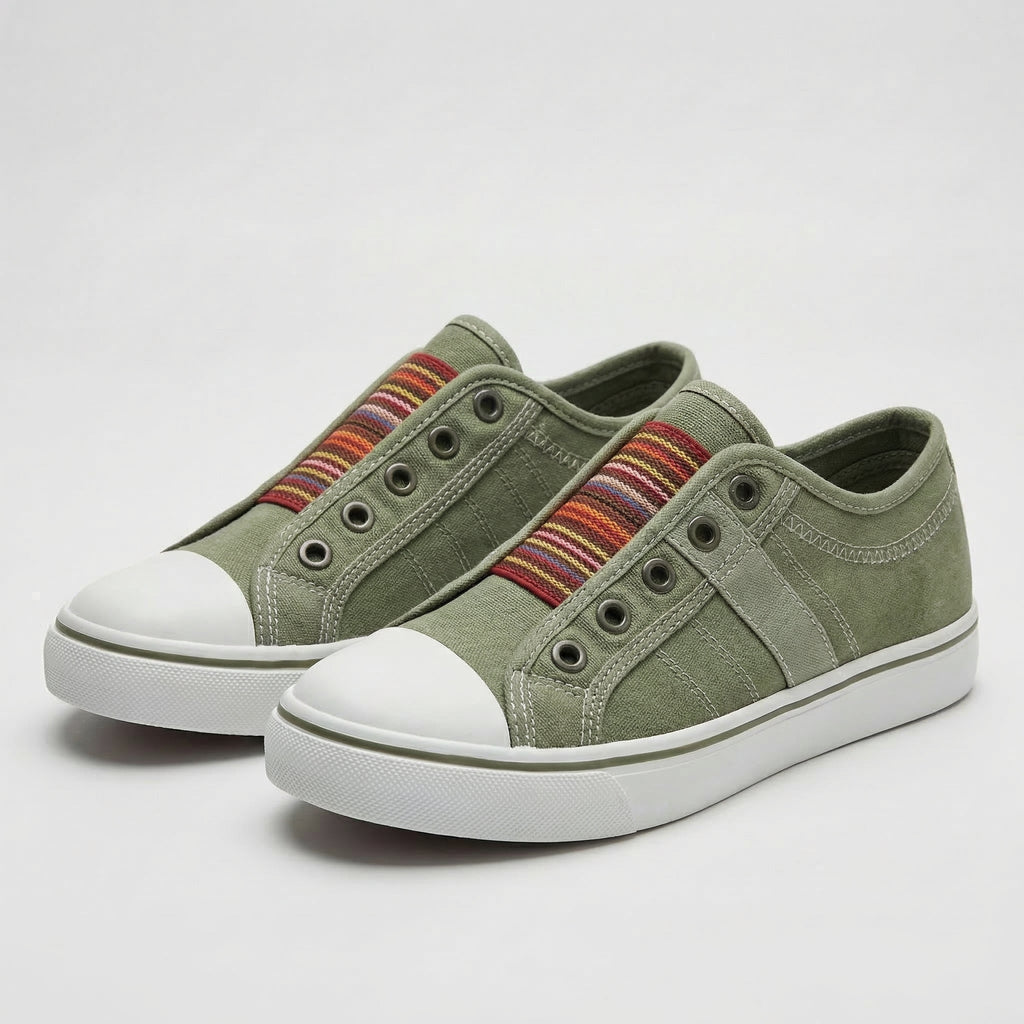 Slip-On Walking Sneakers for Women Who Move with Ease